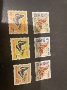 Viet Nam sc J15-J20 MNH comp set