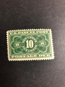 JQ4 .10 Parcl Post Postage Due Nice Mint Never Hinged