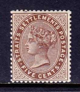 Straits Settlements - Scott #46 - MH - SCV $17