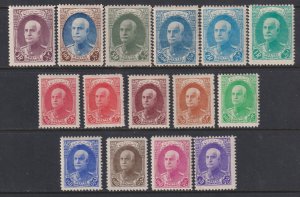 Sc# 841 / 855 Iran 1936-37 Reva Shah Pahlavi complete set ML-MH SCV $544.00