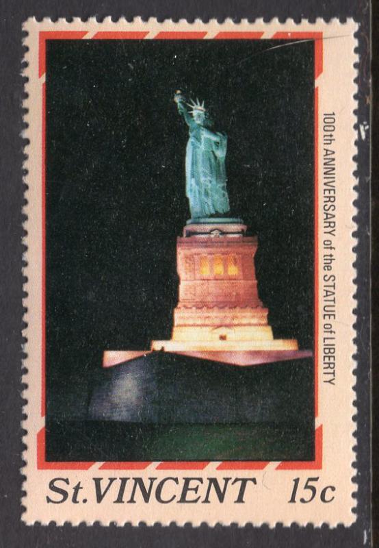 St Vincent 980 Statue of Liberty MNH VF