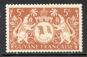 French Guiana # 188, Mint Hinge Remain.