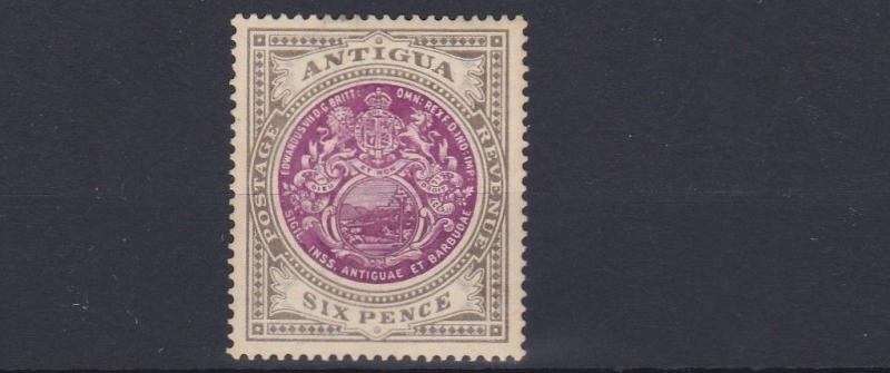 ANTIGUA  1903 - 07  S G 36  6D PURPLE & DRAB     MH  