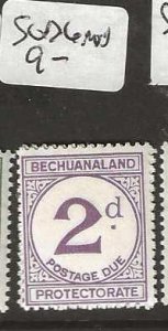 BECHUANALAND SG D6  POSTAGE DUE   2D  MNH     P1119H