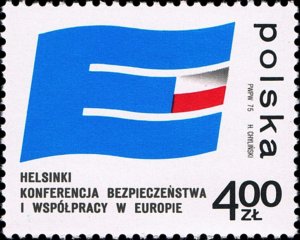 Poland 1975 MNH Stamps Scott 2109 OSCE Conference Helsinki Security Cooperation