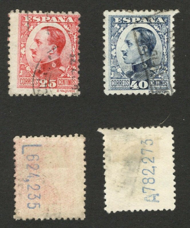 SPAIN - 2 USED STAMPS - 1930/1931.