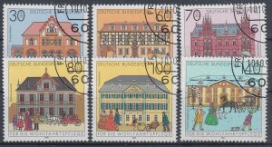 Germany 1991 Mi#1563-1568 used CV€10.00 (BU1150)
