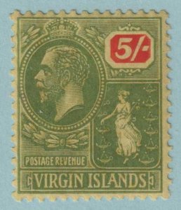 BRITISH VIRGIN ISLANDS 66  MINT LIGHTLY HINGED OG * NO FAULTS VERY FINE! - SQI