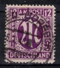 Germany - Allied Occupation - AMG - Scott 3N8a