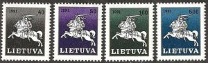 Lithuania Sc.  411-418,  Mint, never hinged .   1991.   (L151)
