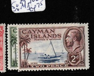 Cayman Islands SG 97, 100 MOG (4giq)