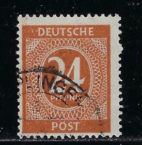 Germany AM Post Scott # 544, used