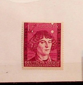 Poland Sc NB27 MNH Set of 1943 - Nicolaus Copernicus - German occup. WWII