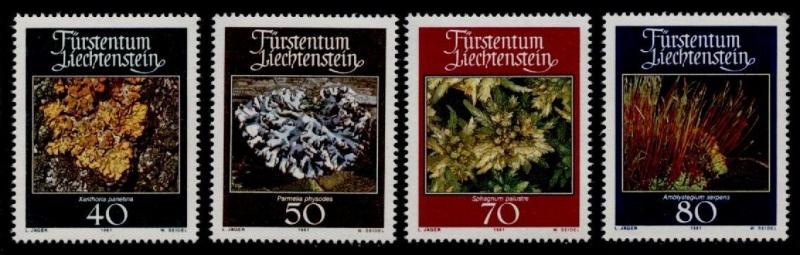 Liechtenstein 714-7 MNH Mosses & Lichens