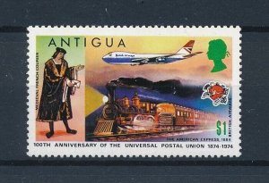 [113901] Antigua & Barbuda 1974 Railway trains Eisenbahn airplane From set MNH