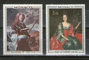 Monaco 813-814 MNH