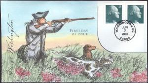 #3618 George Washington Collins FDC