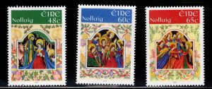 Ireland Scott 1638-1640 MNH** Christmas 2005 stamp set