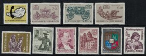 Austria 1972 Commemoratives - Complete - MNH