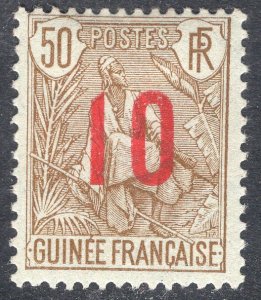 FRENCH GUINEA SCOTT 62