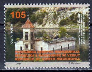 Macedonia / Macedonië - Postfris/MNH - St. Nicholas Church 2024