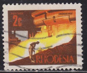 Rhodesia 276 Blast Furnace 1970