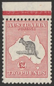 AUSTRALIA 1929 Kangaroo £2 Small Multi Wmk with varieties MNH **. cat $22,000.