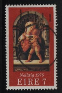 Ireland 1975 used Sc 383 7p Madonna and Child by Fra Filippo Lippi Christmas