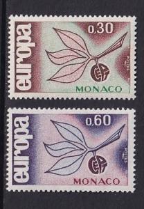 Monaco  #616-617   MNH  1965   Europa
