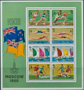 Niue 1980 SG374 Olympic Games MS MNH