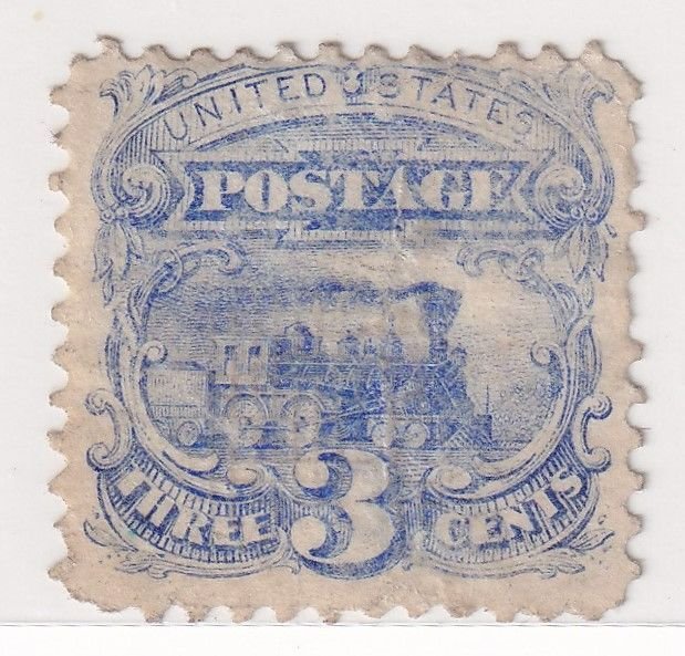 USA STAMPS - 1869 - Baldwin Locomotive 3c_ MNG