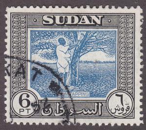 Sudan 110  Gum Tapping 1951