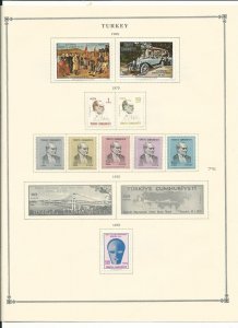 Turkey Collection 1969-72 & Semi's on 11 Scott International Pages