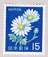 Japan 881 MLH Chrysanthemums 1966 (BP43328)