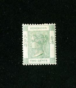 Hong Kong Stamps # 1 VF OG H rare Scott Value $575.00