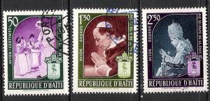 HAITI C139-41 VFU POPE P457