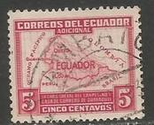 ECUADOR RA41 VFU MAP 542F-2