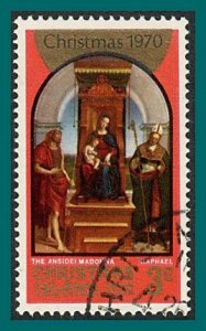 Christmas Island 1970 Christmas, 3c used #35,SG33