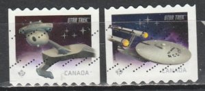 Canada     2913-14  / Coil / Pair       (O)      2016