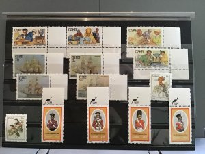 Africa Ciskei 1985-1986 Ships and Soldiers  mint never hinged  stamps  R25169