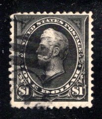 US #261   F/VF, Used,   CV $350.00  .......   6780221