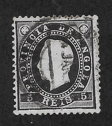 ANGOLA SC# 16 FVF/U 1886