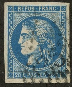 France, Scott #45, Used