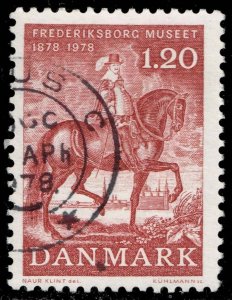 Denmark #612 Christian IV; Used