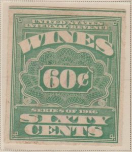 U.S. Scott #RE46 Wine Revenue Stamp - Used Single