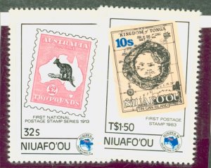 Tonga/Niuafo'ou (Tin Can Island) #98-9  Single (Complete Set)