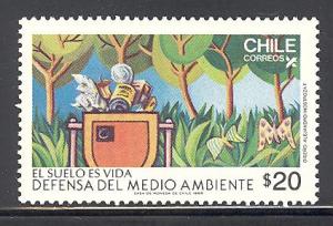 Chile Sc # 714 mint never hinged (DT)
