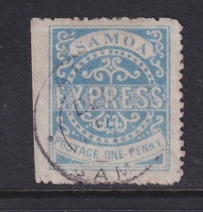 Samoa, Scott 1a (SG 10), used (tear at bottom)