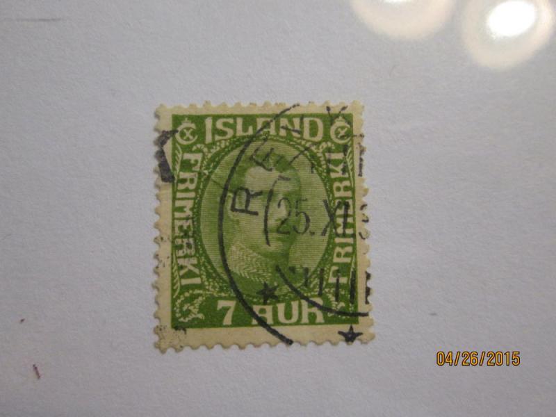 Iceland #180 used