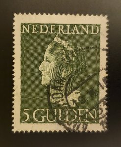 Netherlands 280 -- Used, Queen Wilhelmina, Cat value 21.00